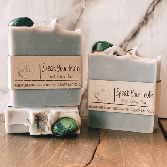 Speak Your Truth - Throat Chakra Soap