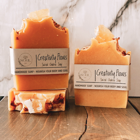 Creativity Flows - Sacral Chakra Soap